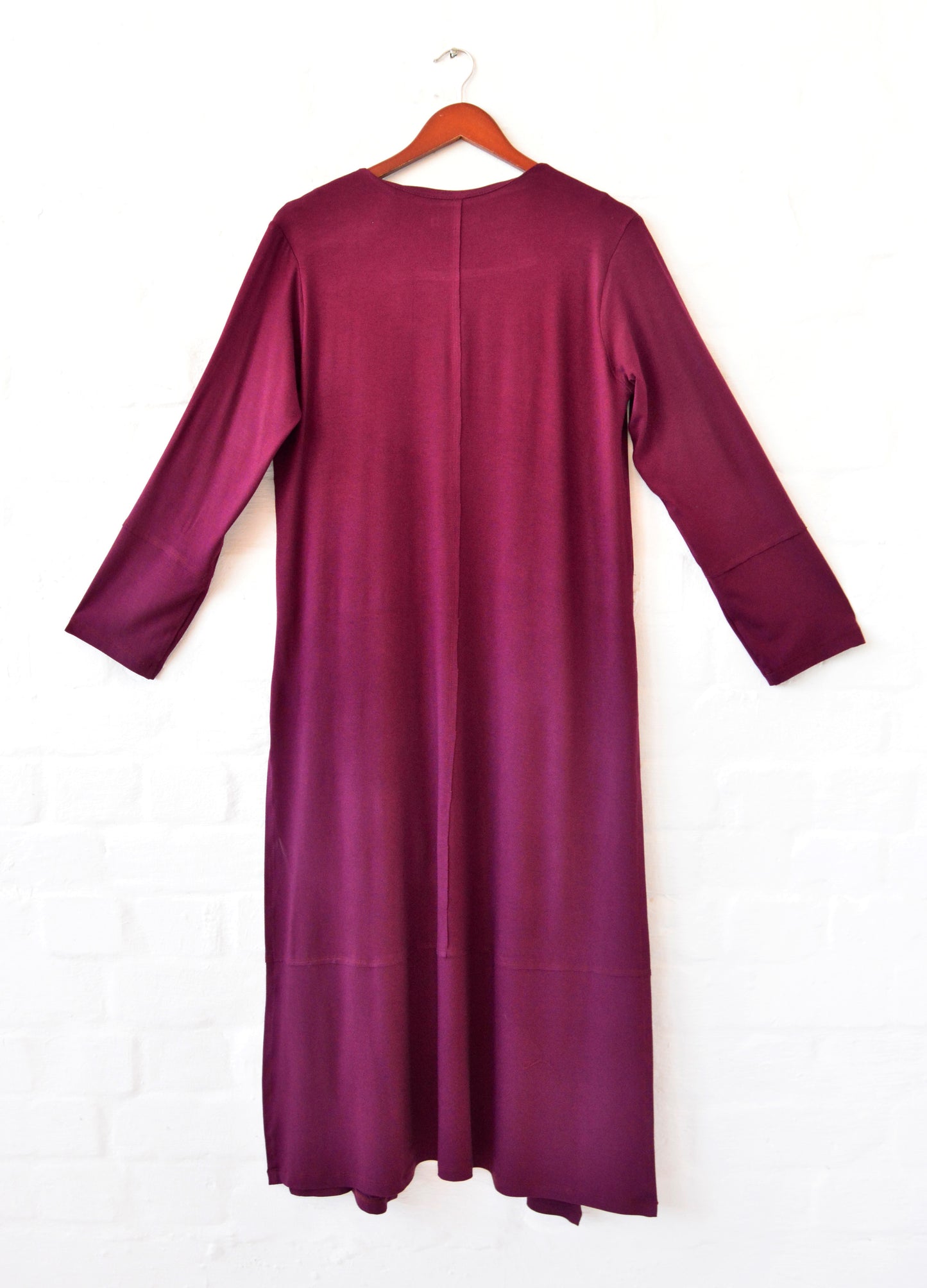 Ayala maxi cardigan in Mulberry