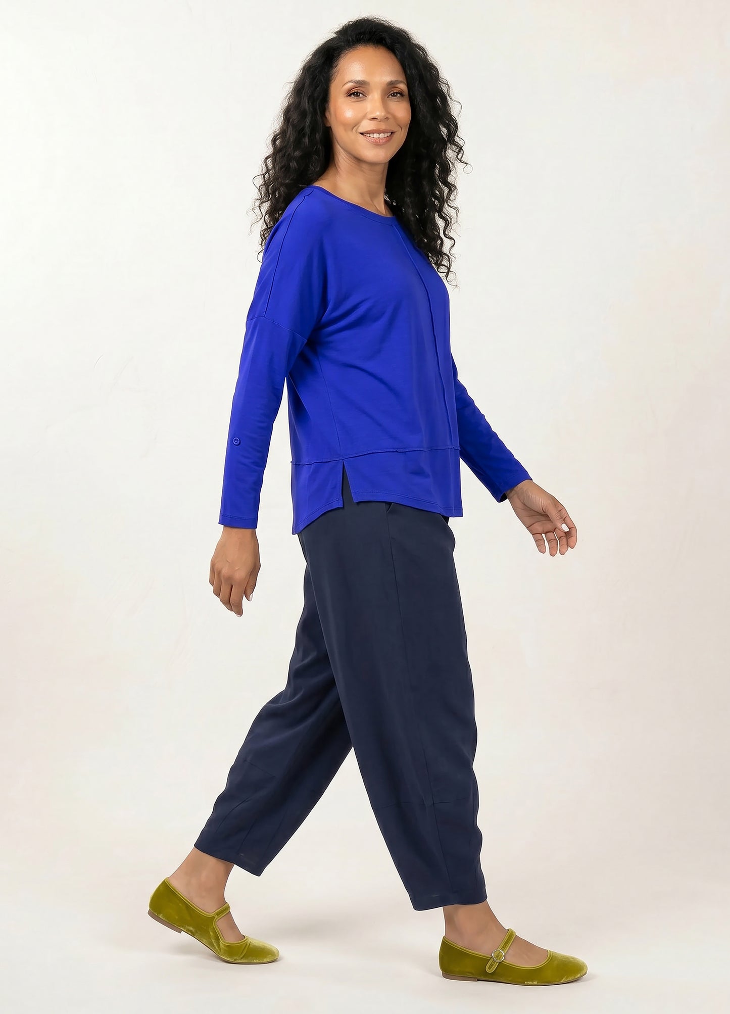 Jenna pullover in Sapphire