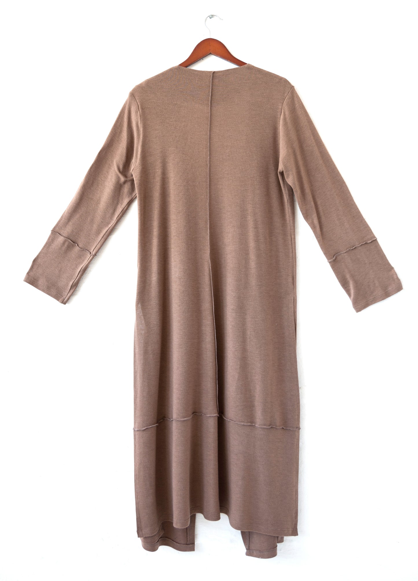 Kayla maxi cardigan in Mocha