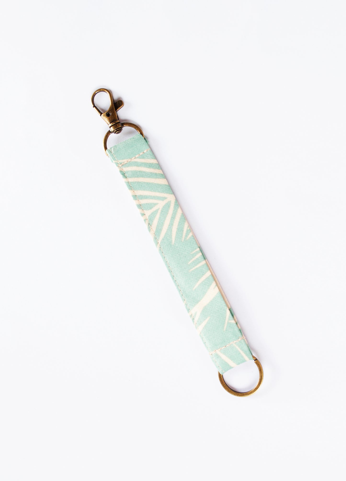 Luna key holder in mint Santorini