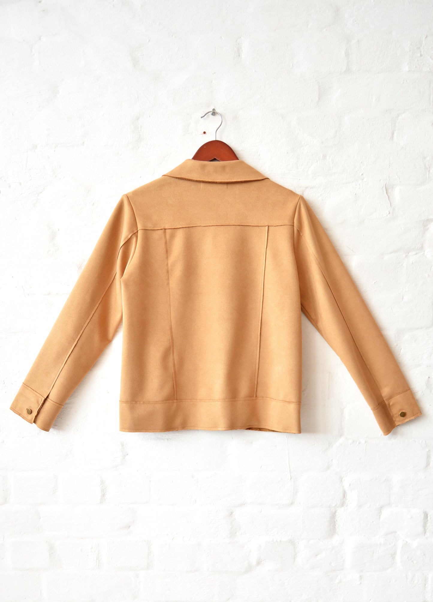 Max denim-style jacket in Amber