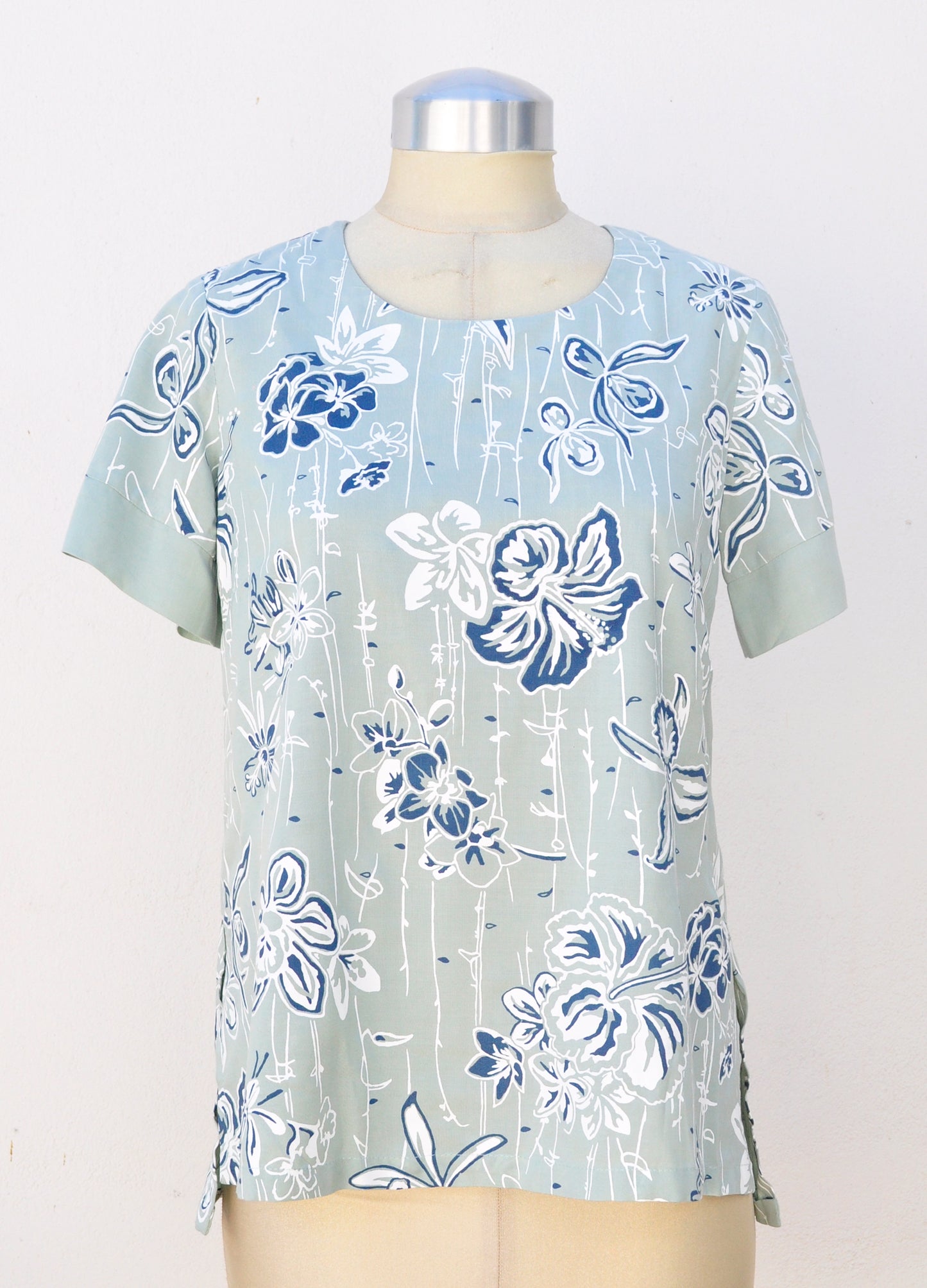 Melissa woven t-shirt in mint Babylon size 34