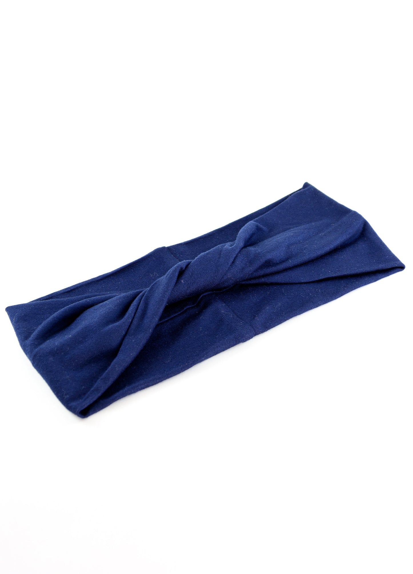Mika twist headband in navy