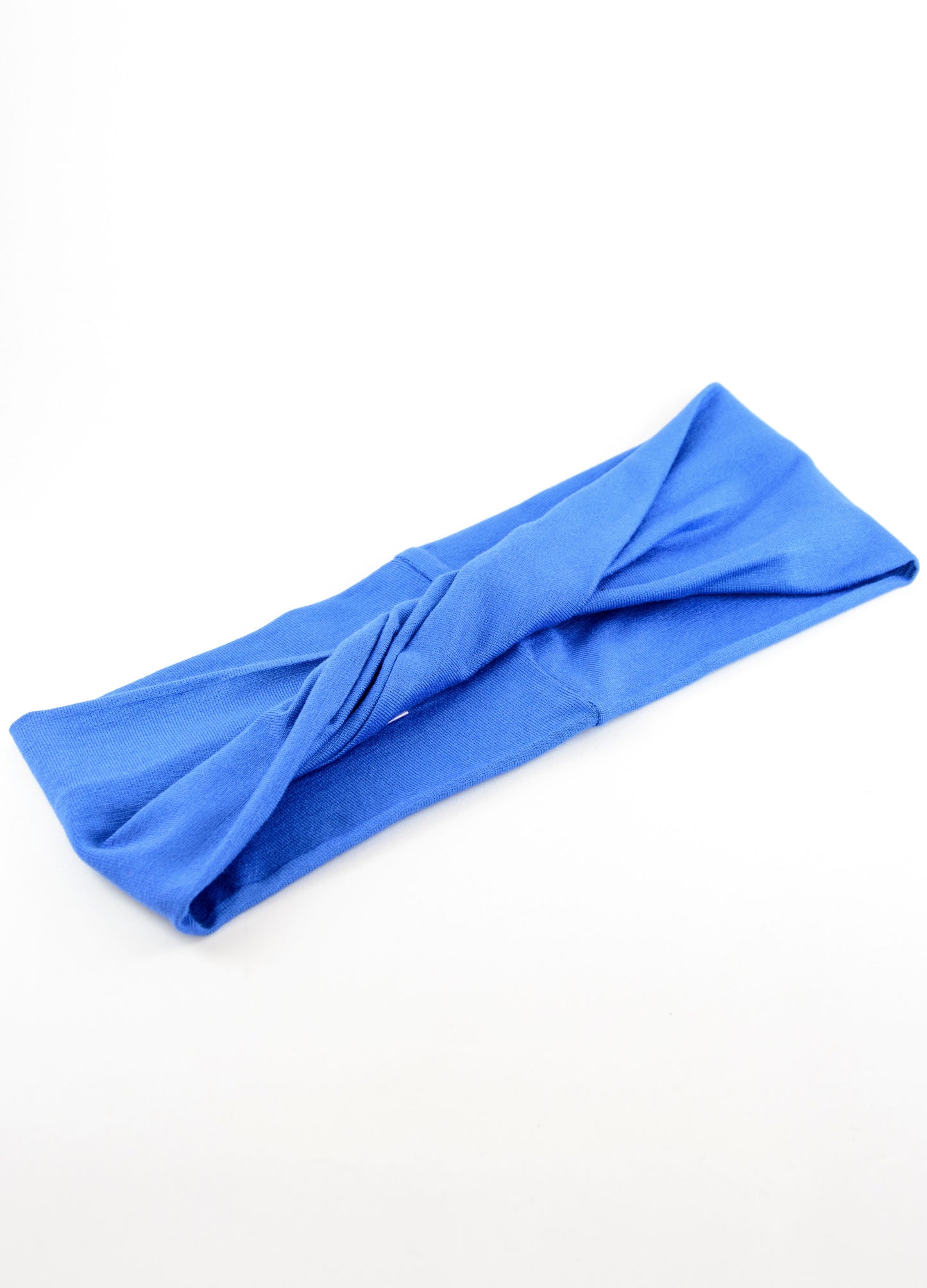 Mika twist headband in sailor blue