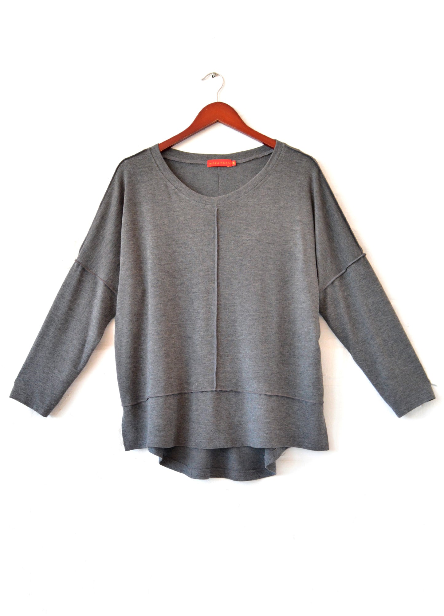 Nelly pullover in Pebble Melange