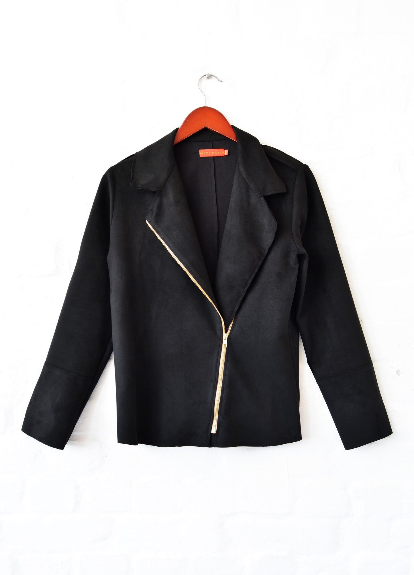 Ryleigh biker jacket in Black