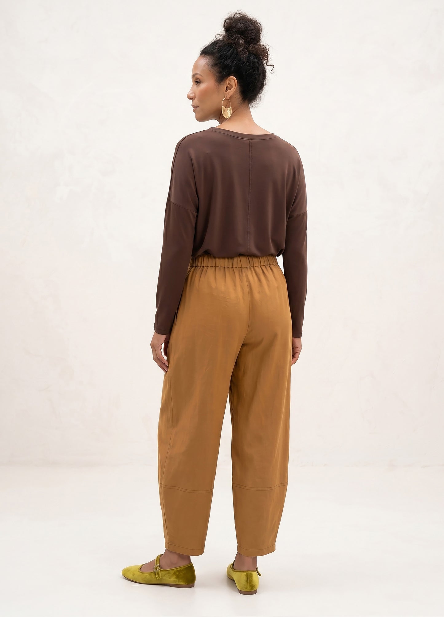 Sophie Lantern Trousers in Honey