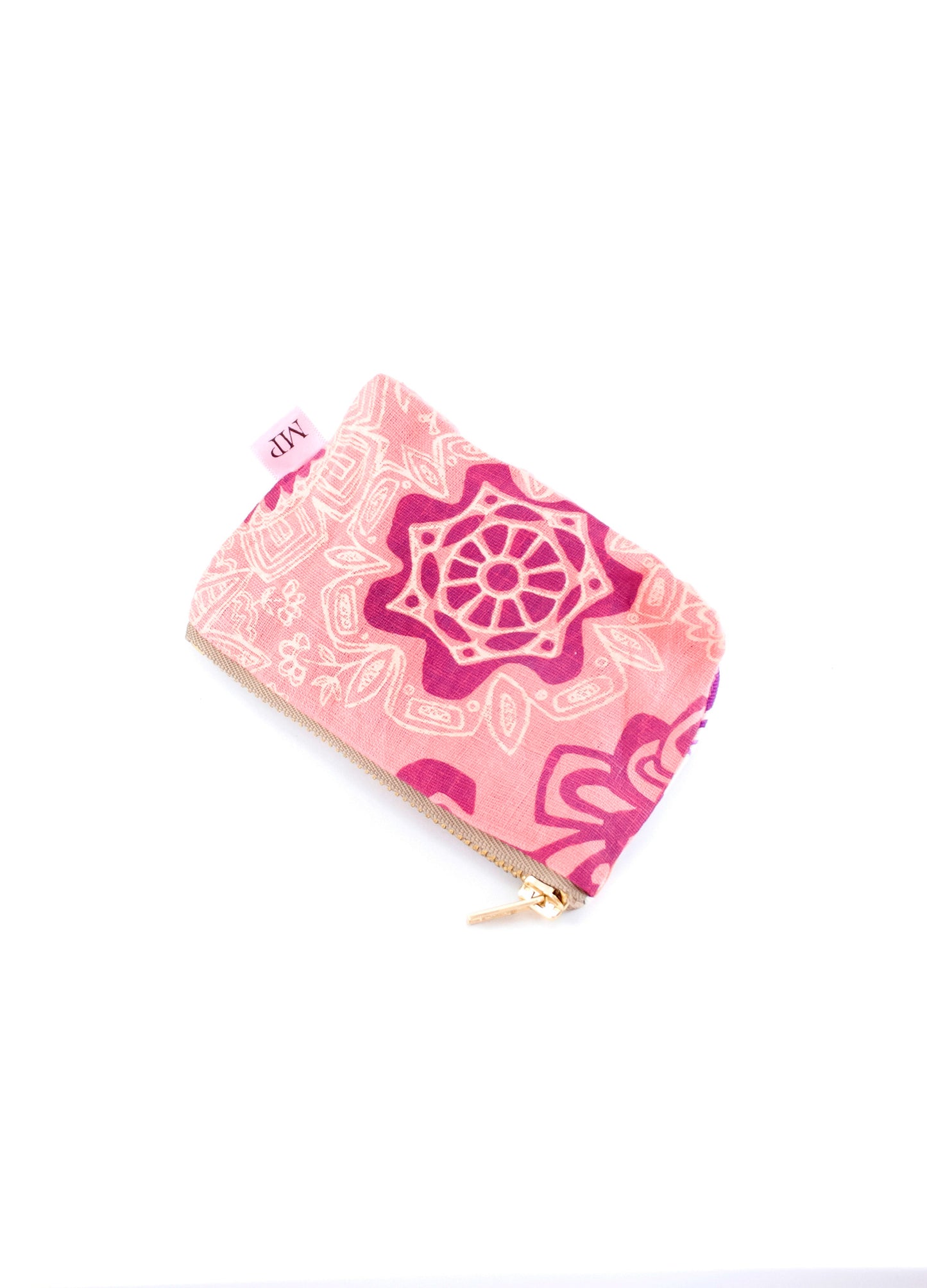 The Eugenie purse in ivory Casablanca print