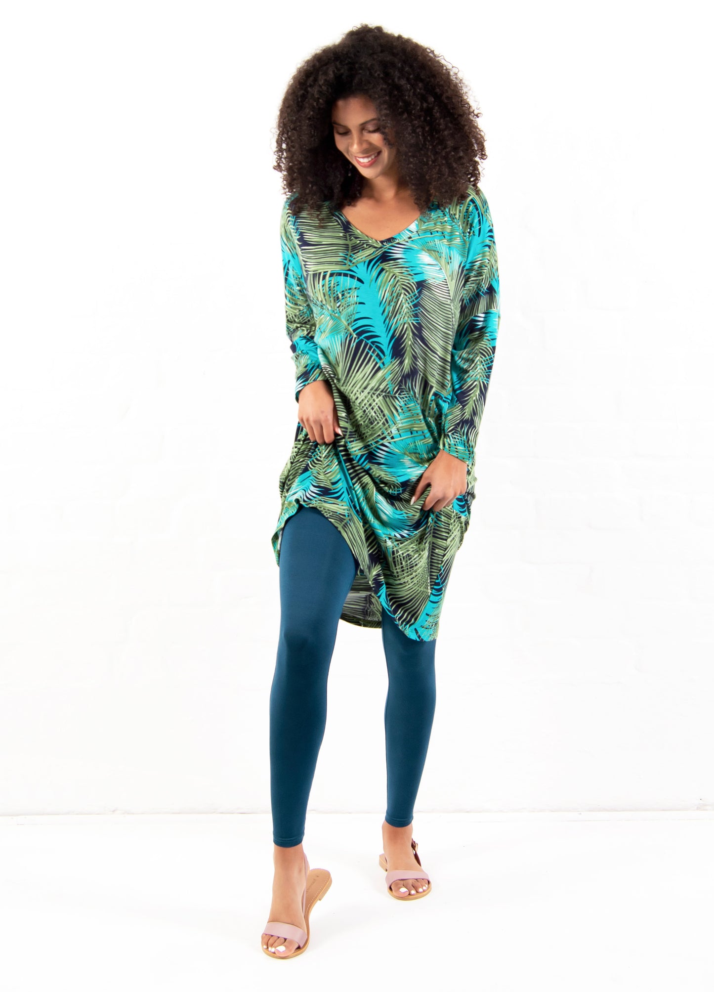 Finley Leggings in Pacific Blue