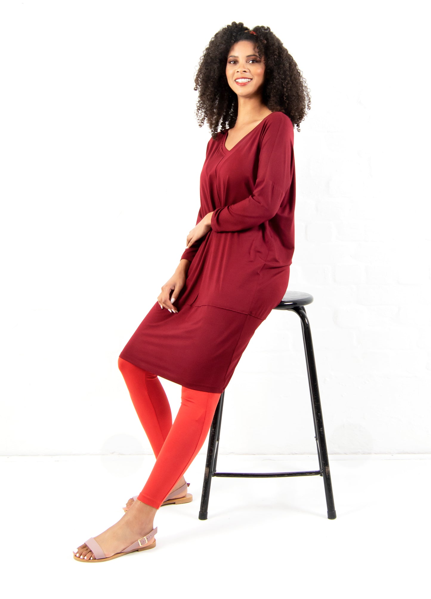 Finley Leggings in Papaya
