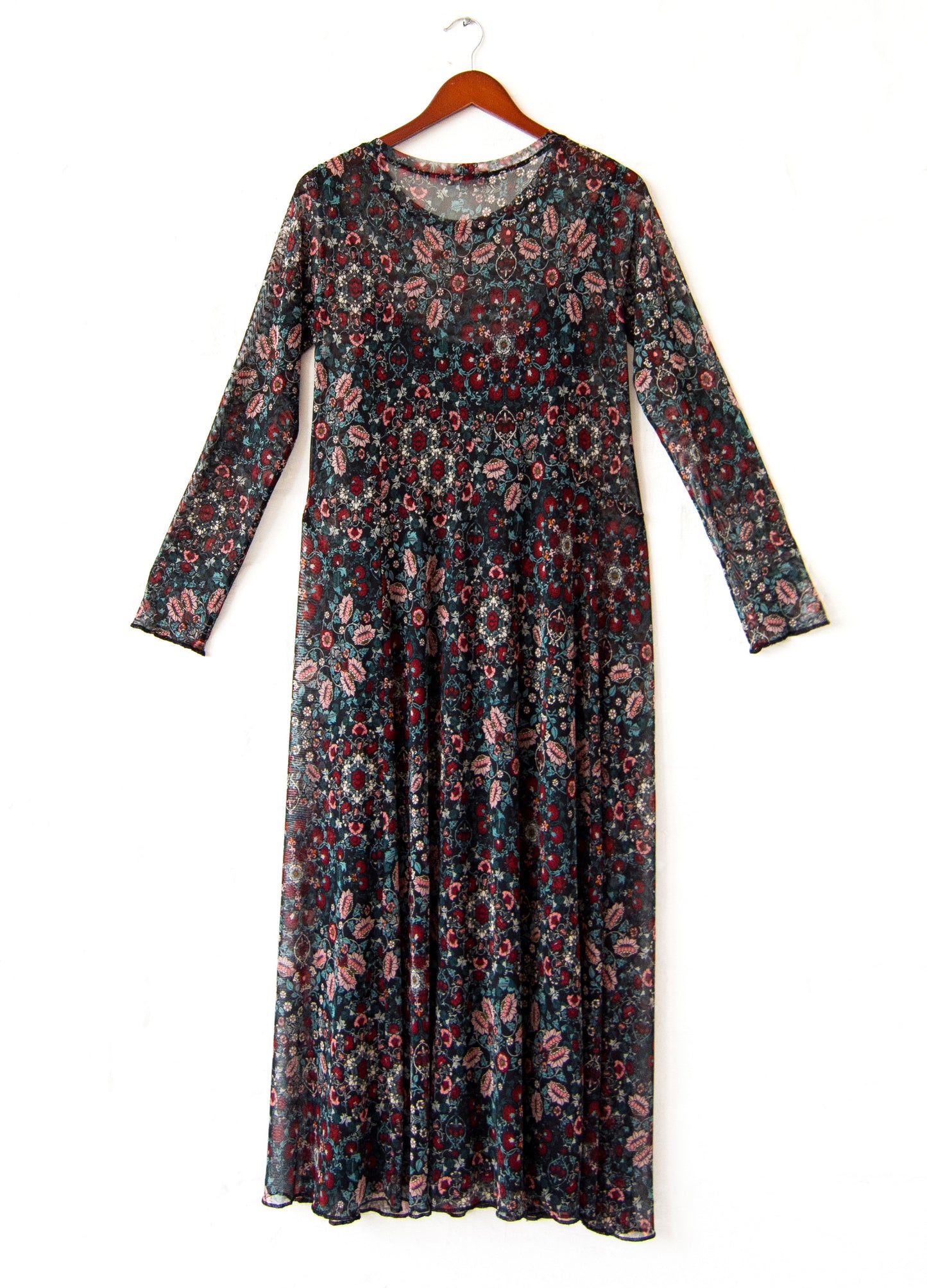 Georgia mesh dress in teal Iris Daydream size 34