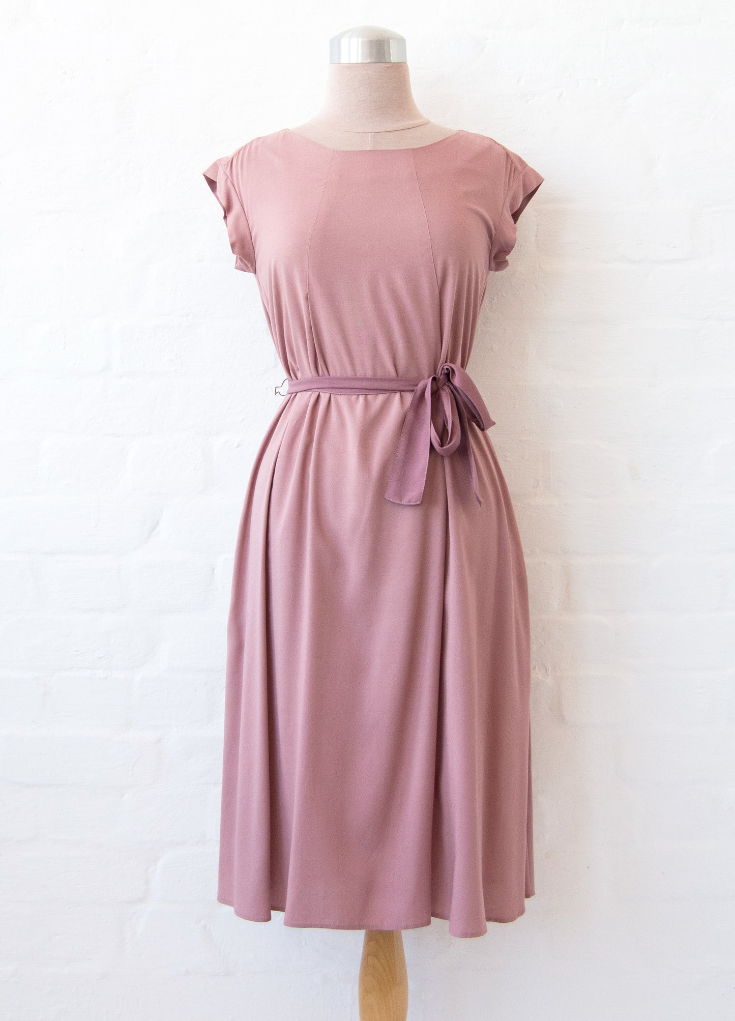 Isla-Mei Swing Dress in mauve SIZE 34 LEFT