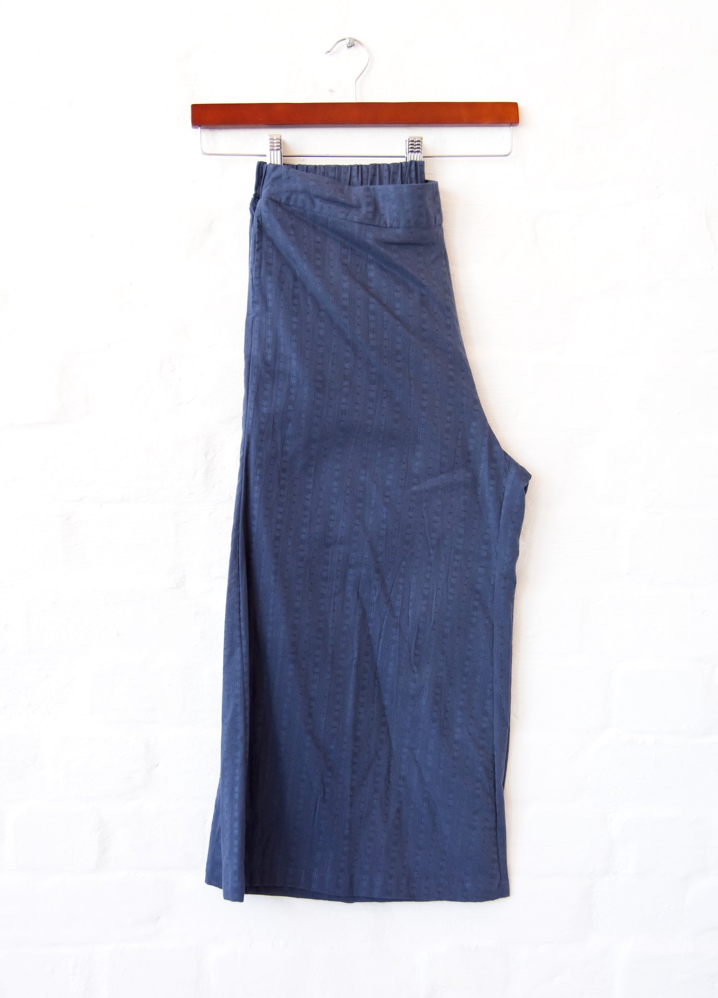 Marni culottes in Indigo dobby cotton size 32 left