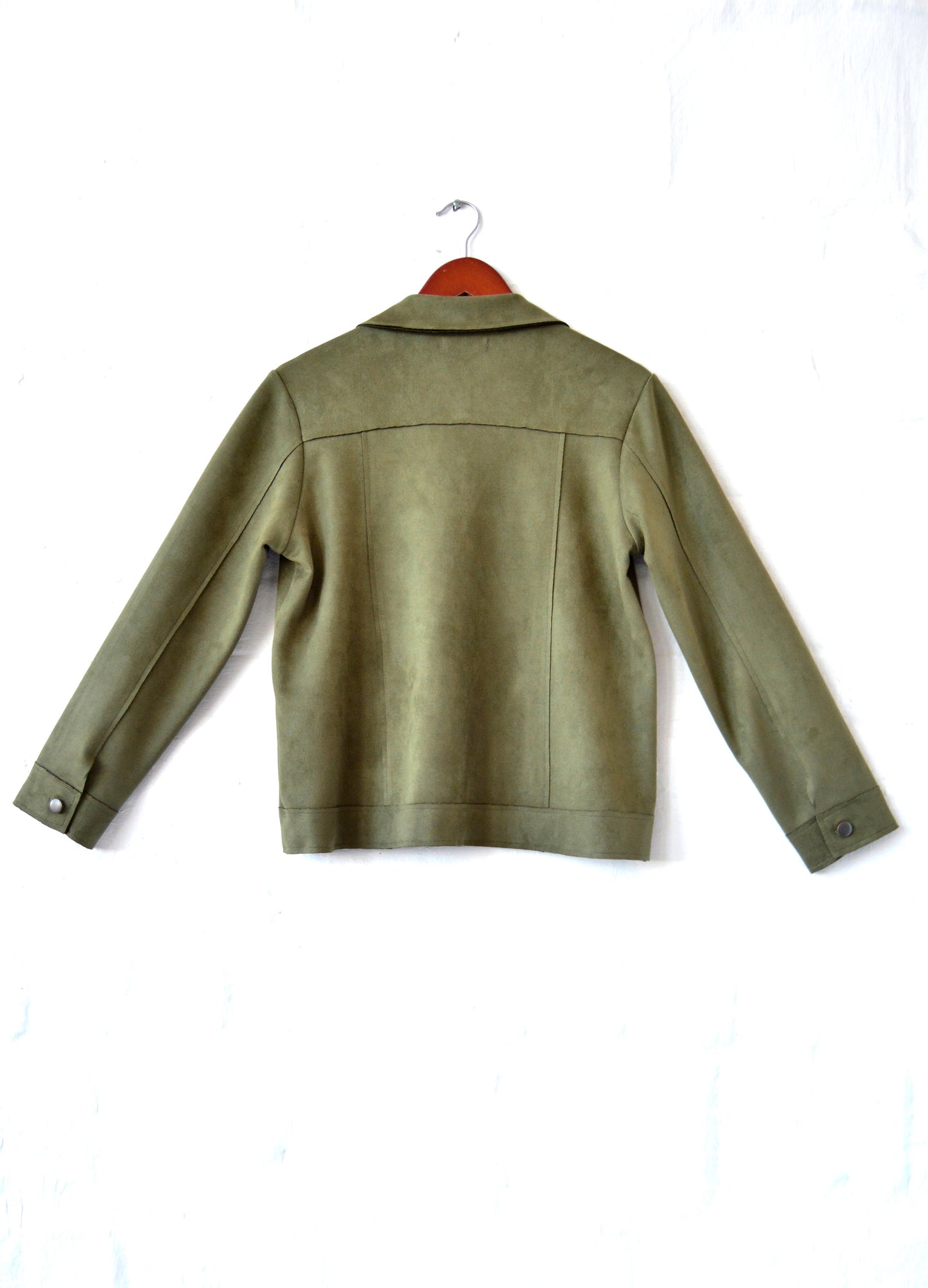 Max denim-style jacket in Fatigue