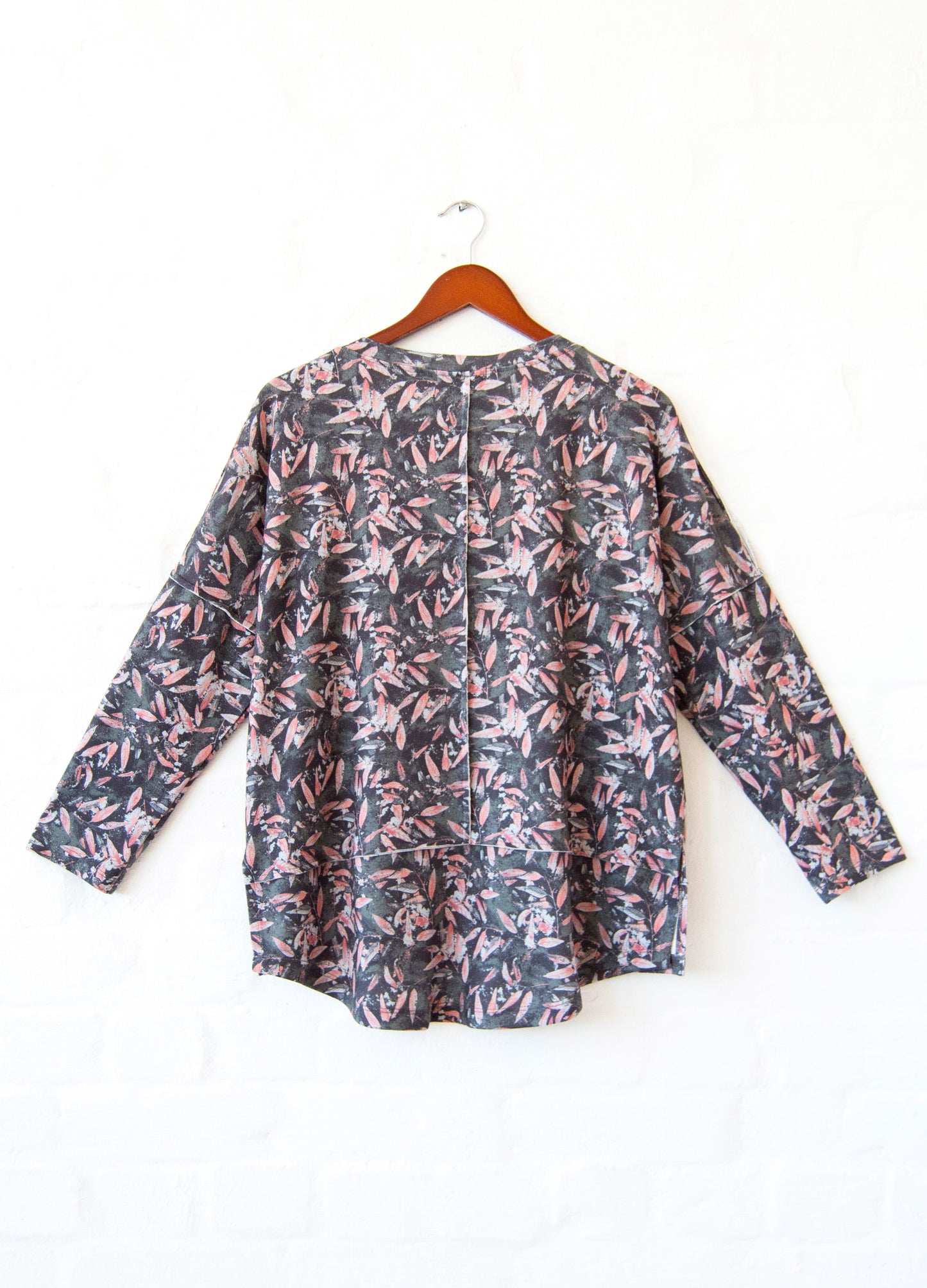 Roma Pullover in charcoal Dusty Miller size 34
