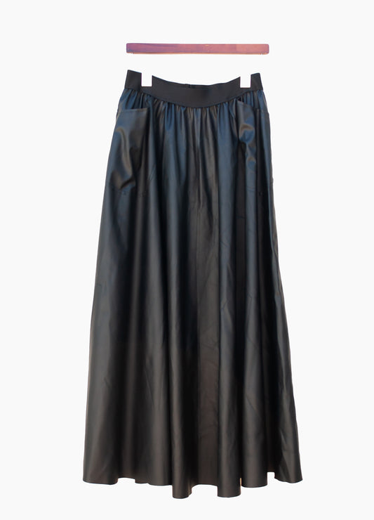 Angelica skirt in Black pleather size 34