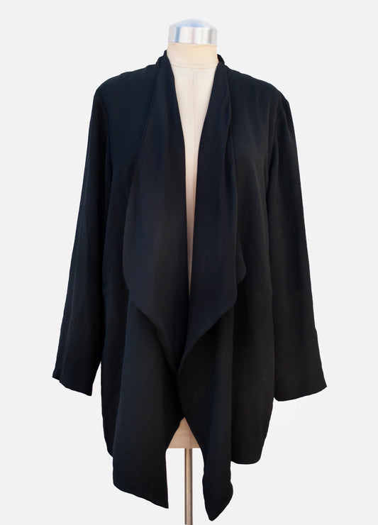 Daniella soft jacket in black size 38