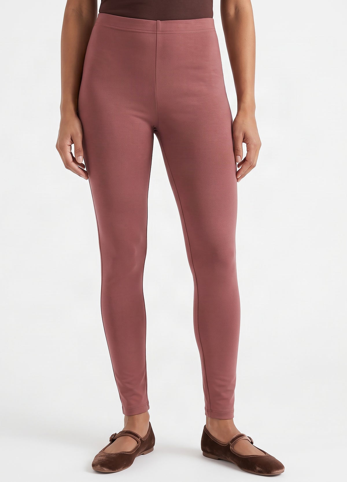 Finley Leggings in Dusty Pink