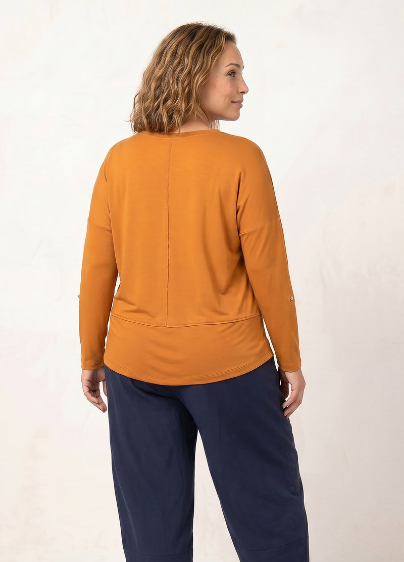 Jenna pullover in Ochre