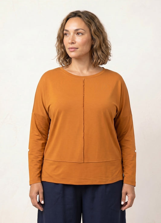 Jenna pullover in Ochre