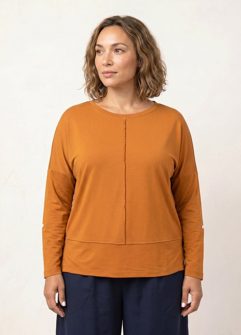 Jenna pullover in Ochre