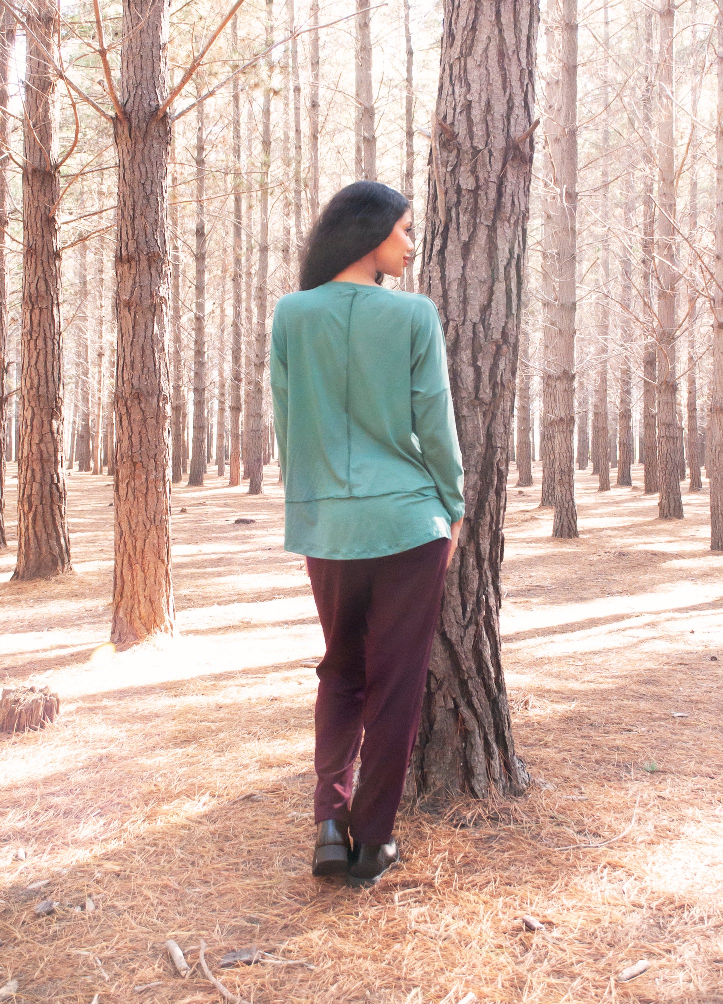 Jenna pullover in Porcelain Green