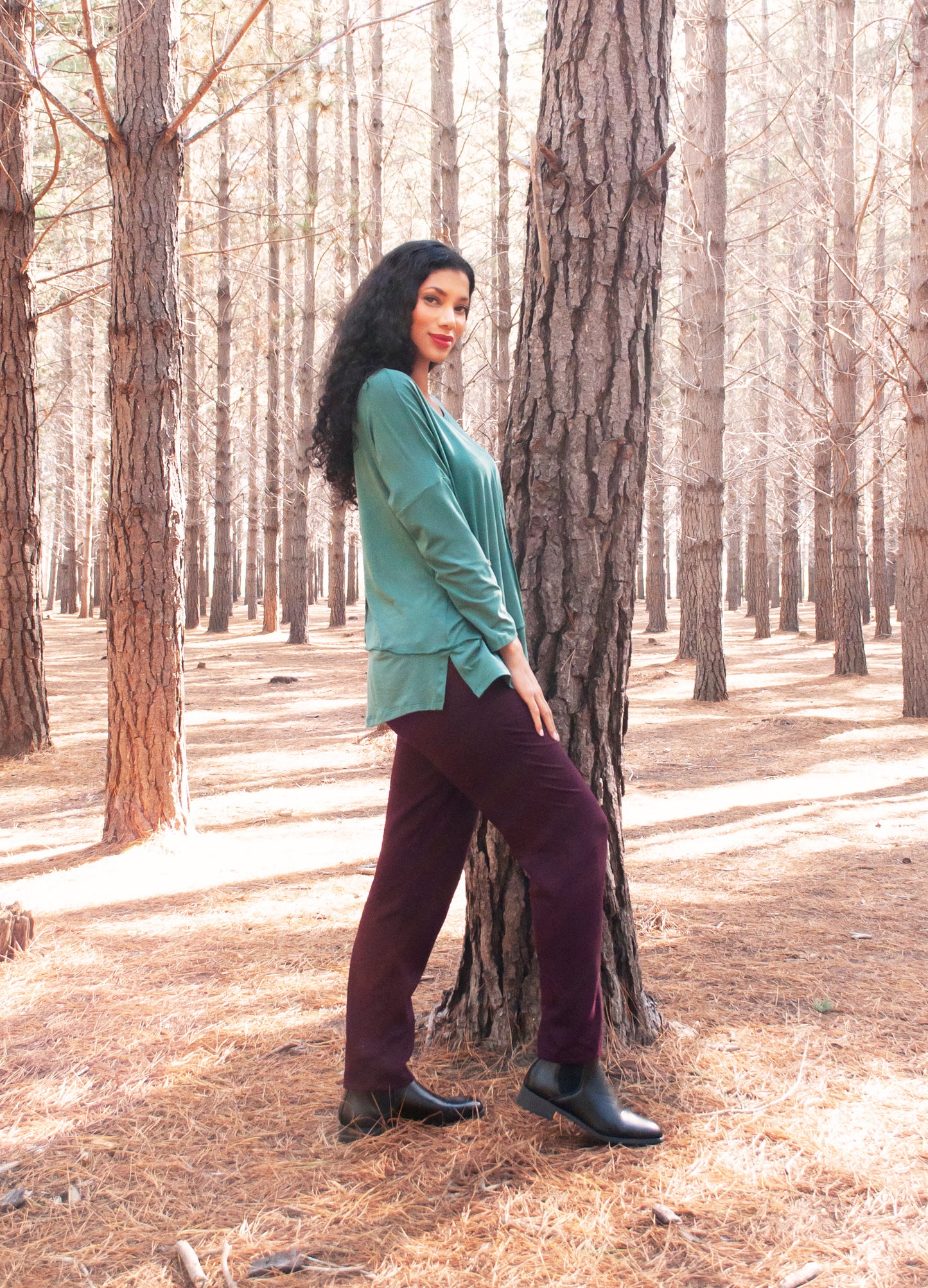 Jenna pullover in Porcelain Green