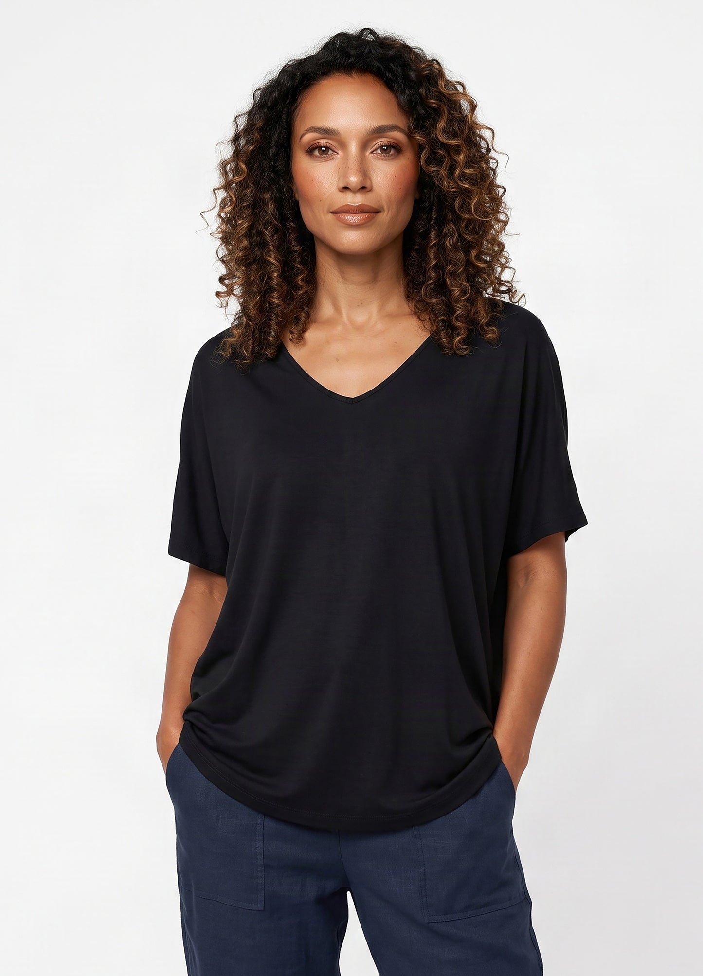 Layla t-shirt in Black