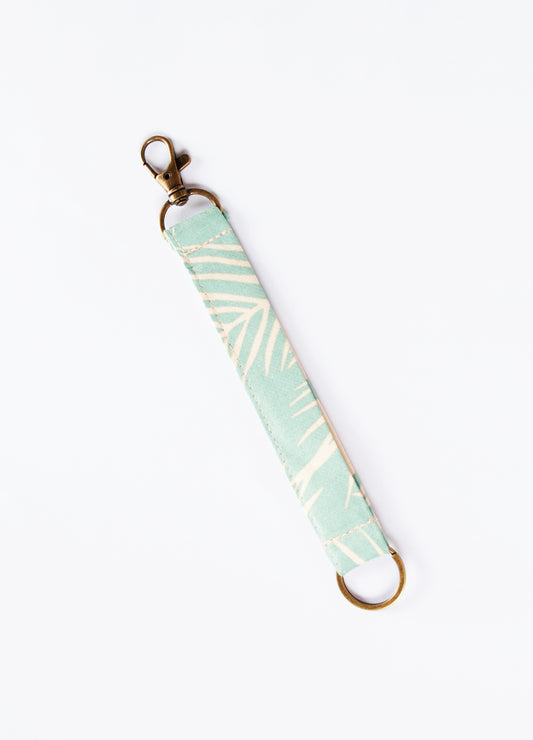 Luna key holder in mint Santorini