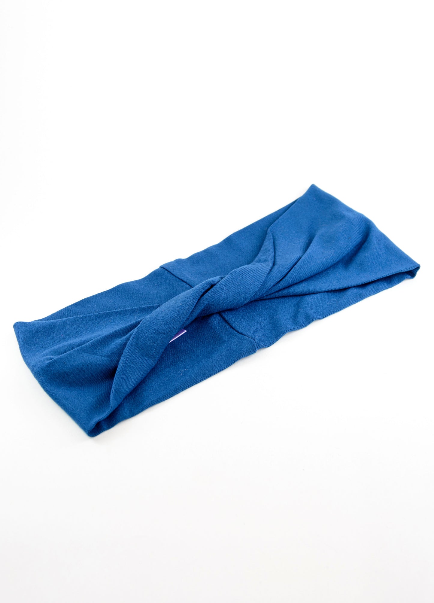 Mika twist headband in pacific blue
