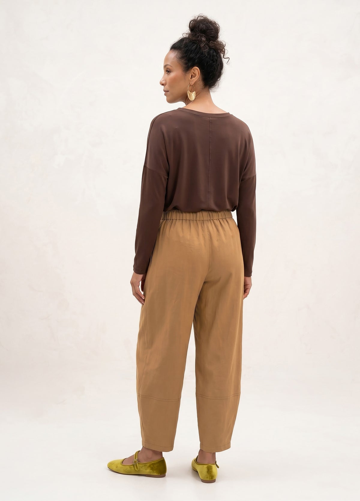 Sophie Lantern Trousers in Honey