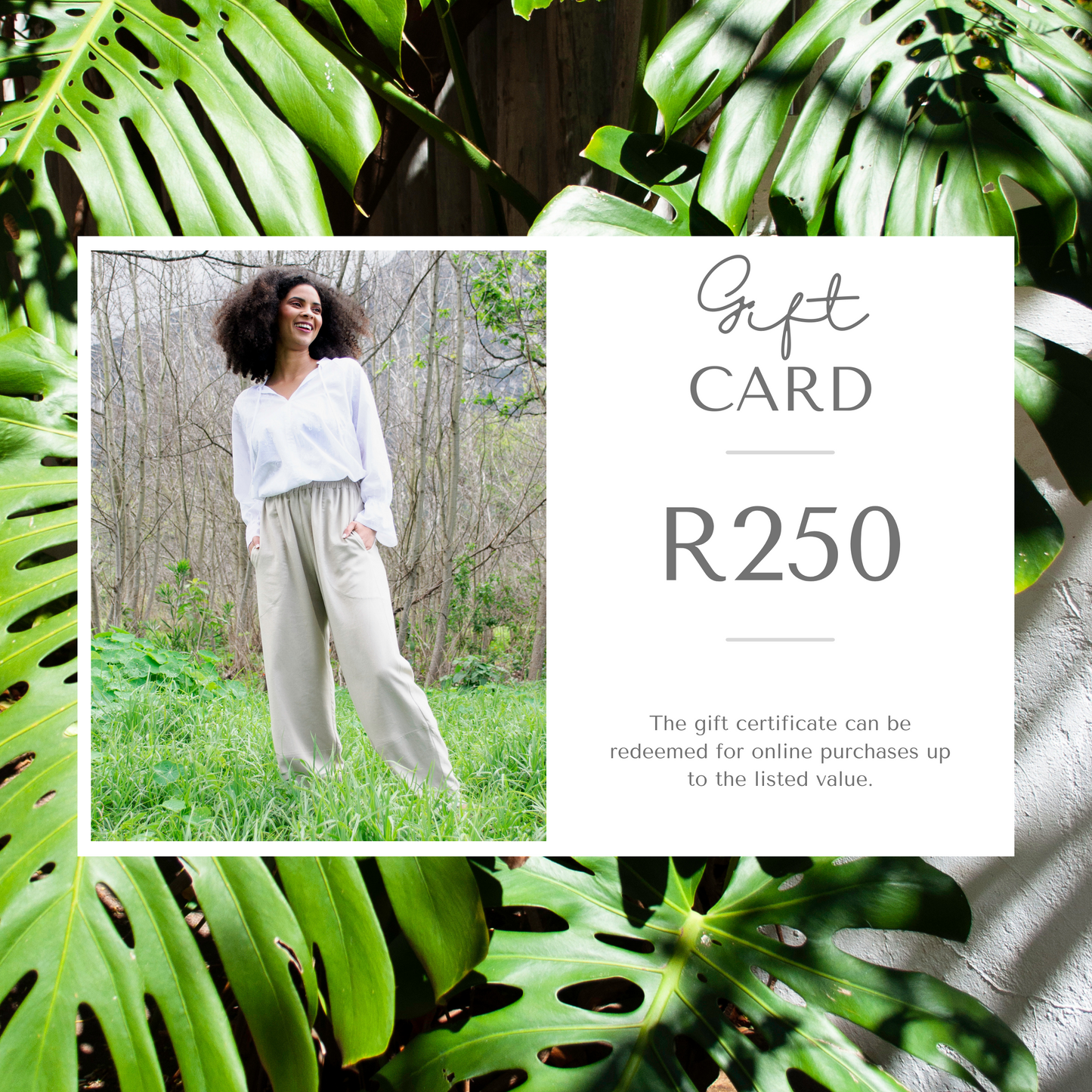 Gift Card R250