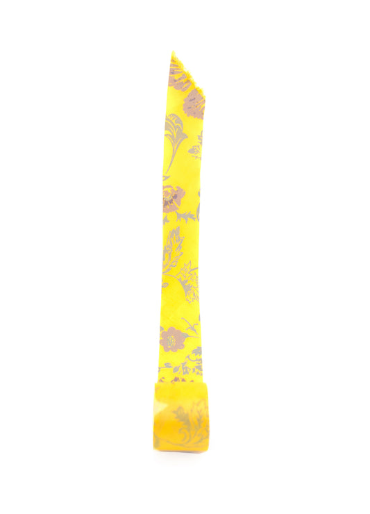 Flora gifting ribbon in sunshine Morris & Co print