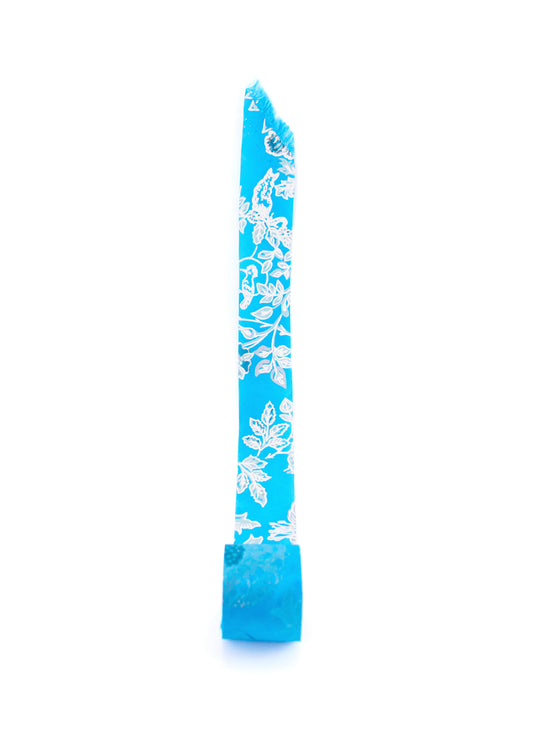 Flora gifting ribbon in turquoise Morris & Co print