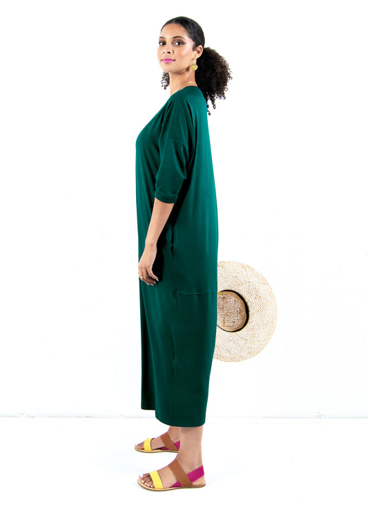 Isla cocoon dress in Cyprus