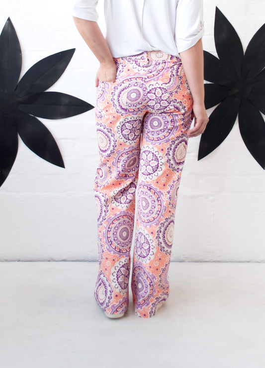 Savannah Trouser in ivory Casablanca